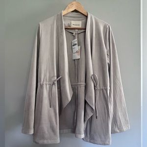Thread & Supply faux suede jacket. Size Large